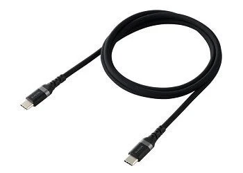 MPA-CCPESSC10BK・ブラックのメーカー公式単体写真。USB-C同士をつなぐケーブルです。