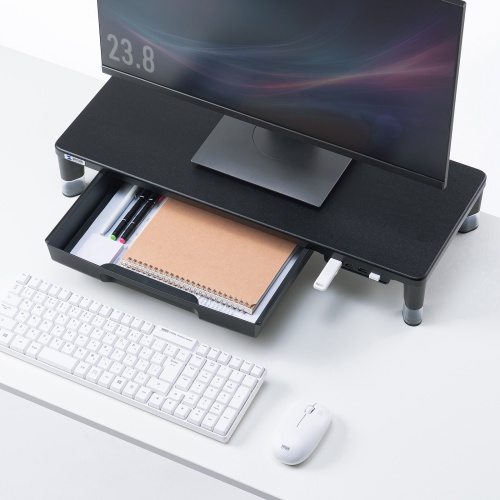 書類を入れた引き出しのメーカー使用例。