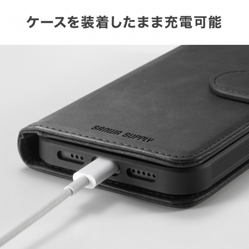 USB-Cケーブルを挿すメーカー例。ケーブルは別売。