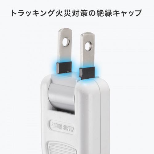対象の白いプラグの絶縁キャップを示すメーカー写真。